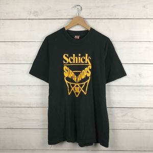 Vintage 1990s Schick Super Hoops Basketball K-Swiss T-Shirt